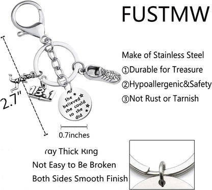 Runner's Keychain Jewelry - Thoughtful Gifts for Running Enthusiasts