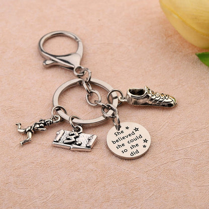Runner's Keychain Jewelry - Thoughtful Gifts for Running Enthusiasts