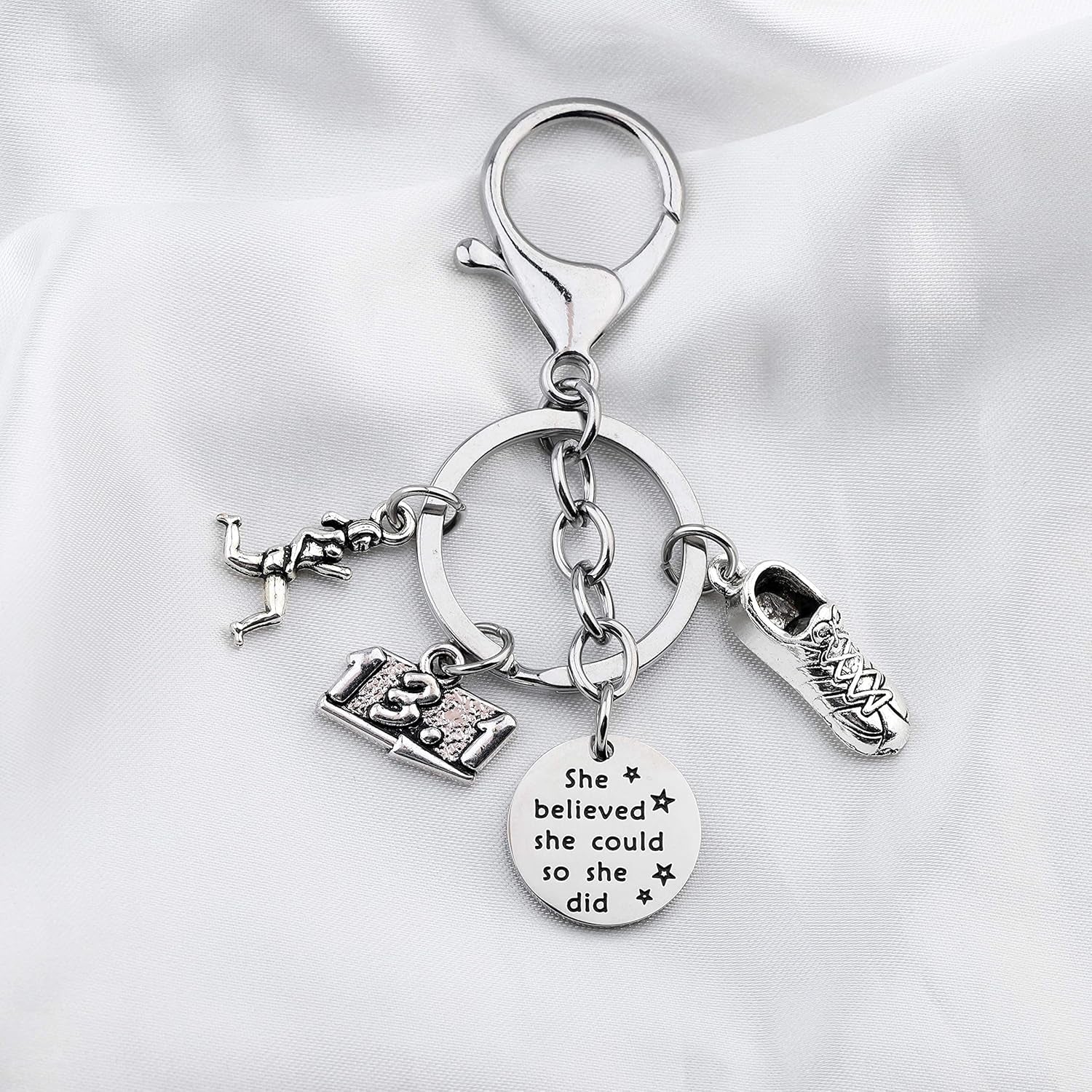 Runner's Keychain Jewelry - Thoughtful Gifts for Running Enthusiasts