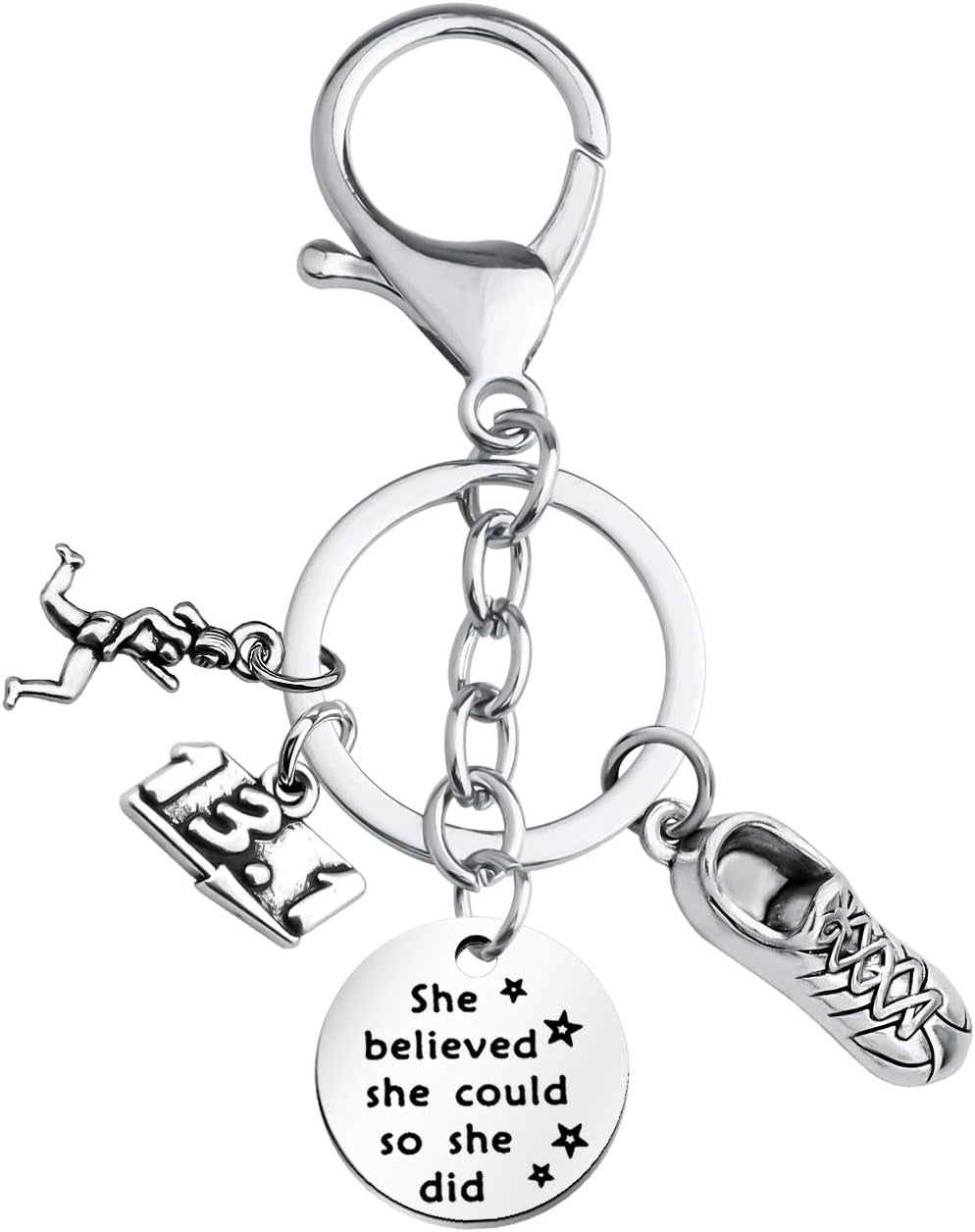 Runner's Keychain Jewelry - Thoughtful Gifts for Running Enthusiasts