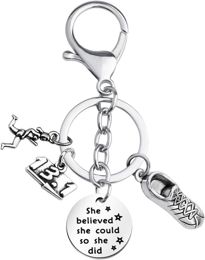 Runner's Keychain Jewelry - Thoughtful Gifts for Running Enthusiasts