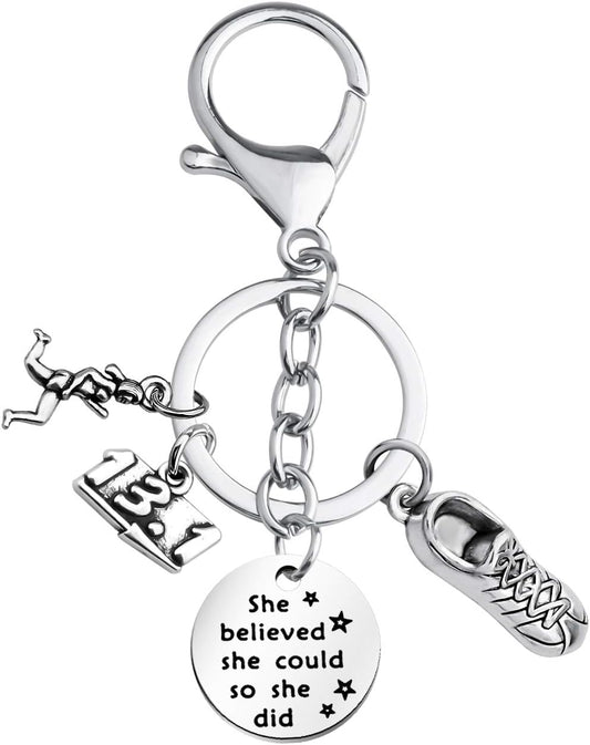 Runner's Keychain Jewelry - Thoughtful Gifts for Running Enthusiasts